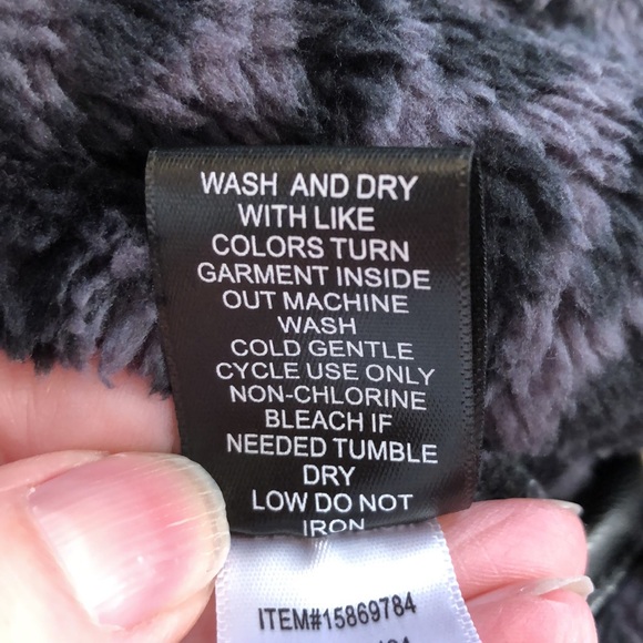 TORRID NWT Faux Shearling leopard print gray zip front jackets- size 2x … - Picture 11 of 12